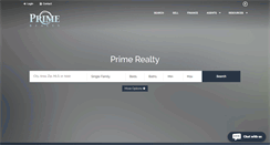 Desktop Screenshot of myprimerealtor.com