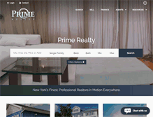 Tablet Screenshot of myprimerealtor.com